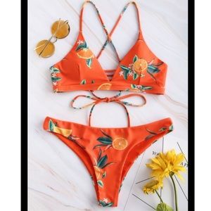 ZAFUL Papaya Orange S Bikini